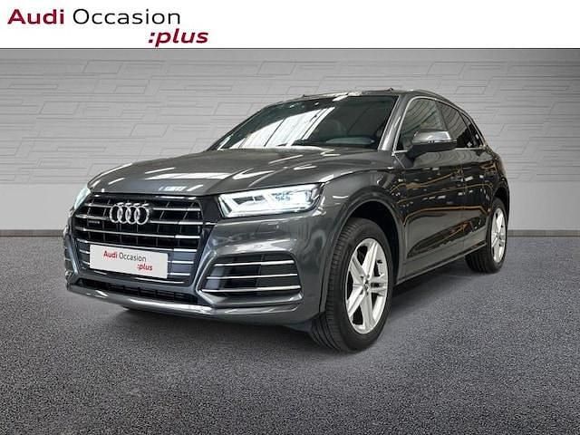 Gris daytona nacré Utilisé 2020 Audi Q5 S-Line SUV | 33 900 € (Bon prix) - Image 1/4