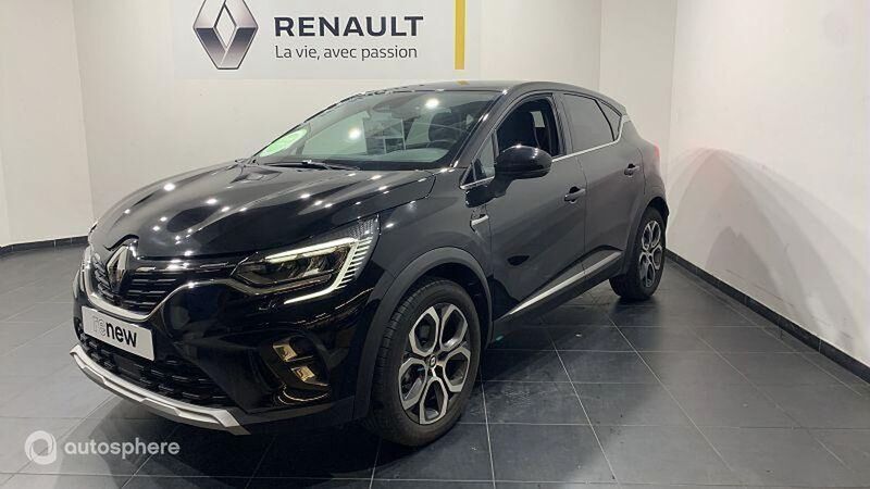 Noir Utilisé 2022 Renault Captur Techno SUV | 17 999 € (Prix juste) - Image 1/4