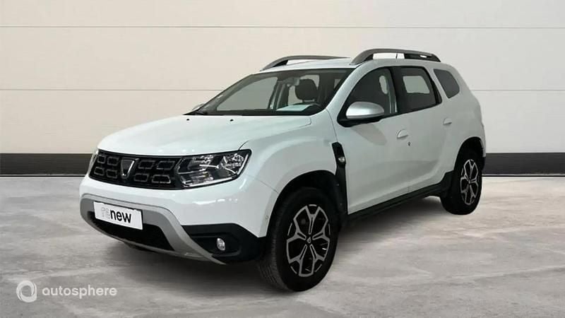 Blanc Occasion 2018 Dacia Duster Prestige SUV | 13 499 € (Prix juste) - Image 1/4