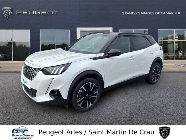 Blanc Utilisé 2022 Peugeot e-2008 GT SUV | 20 630 € (Prix juste) - Image 1/4