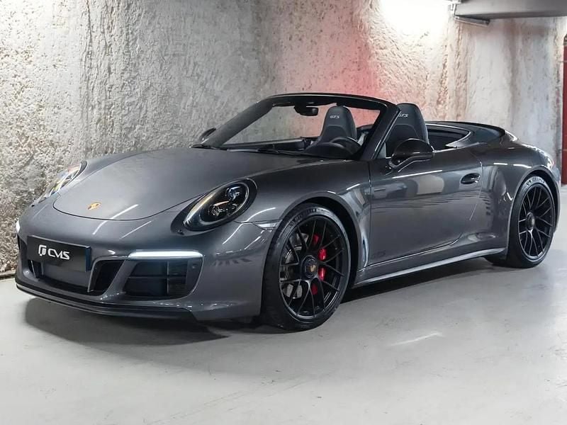 Occasion Porsche 911 Carrera 4 Cabriolet 450 ch (330 kW) 2017 Gris Cabriolet