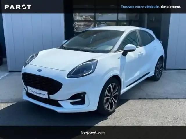 Blanc Occasion 2023 Ford Puma ST-Line | 16 490 € (Super prix) - Image 1/4