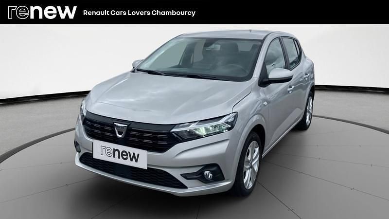 Gris Utilisé 2022 Dacia Sandero Comfort Citadine | 12 980 € (Bon prix) - Image 1/4