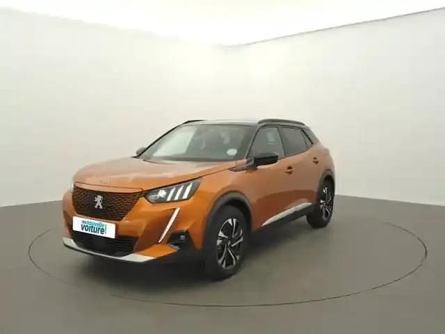 Orange Utilisé 2022 Peugeot e-2008 GTi SUV | 20 490 € (Prix juste) - Image 1/4