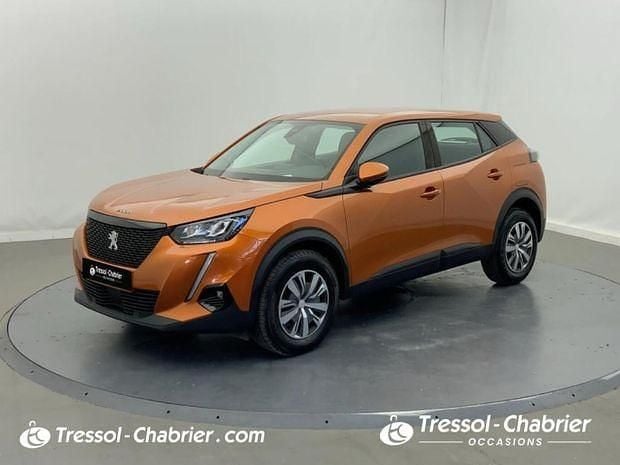 Orange Utilisé 2021 Peugeot 2008 Business-Line SUV | 15 590 € (Prix juste) - Image 1/4
