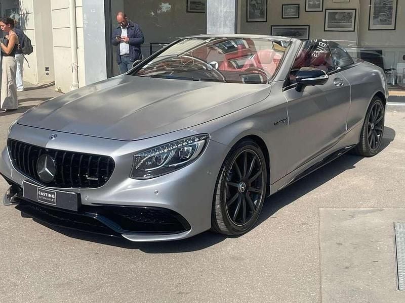 Occasion Mercedes S63 AMG AMG 585 ch (430 kW) 2017 Gris Cabriolet