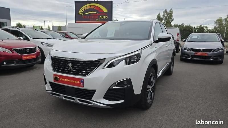 Blanc Utilisé 2021 Peugeot 3008 Allure Monospace | 18 890 € (Bon prix) - Image 1/4