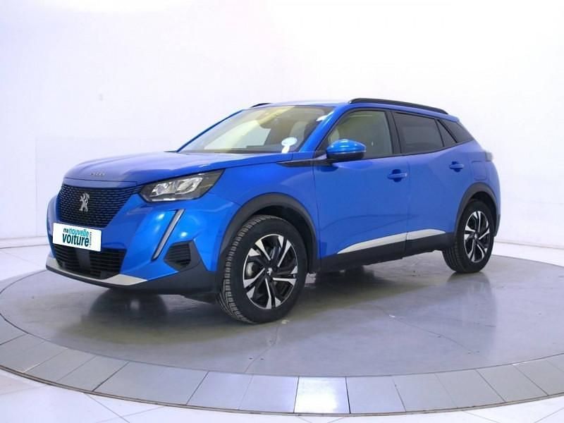 Bleu Utilisé 2021 Peugeot e-2008 Allure SUV | 15 490 € (Prix juste) - Image 1/4