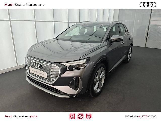 Gris typhon métallisé Utilisé 2025 Audi Q4 e-tron S-Line SUV | 56 900 € (Bon prix) - Image 1/4