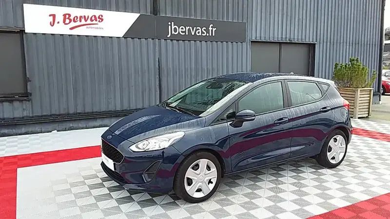 Bleu Utilisé 2018 Ford Fiesta S Citadine | 11 790 € (Prix assez cher) - Image 1/4