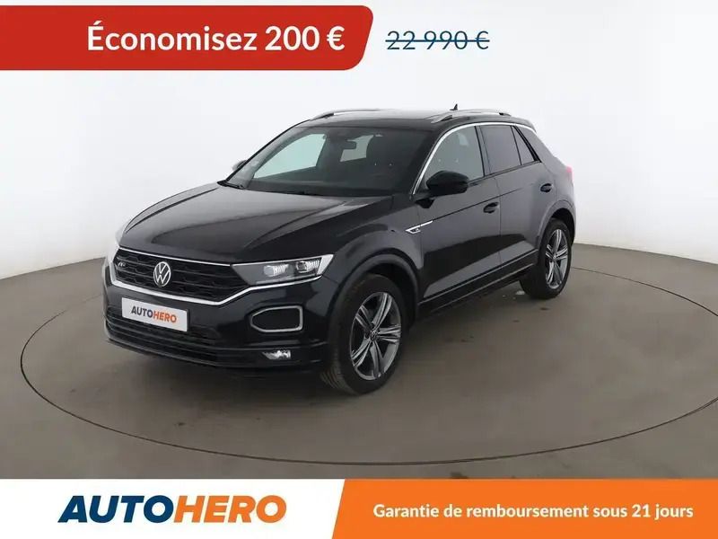 Noir Utilisé 2021 VW T-Roc R-line SUV | 22 790 € (Prix juste) - Image 1/2