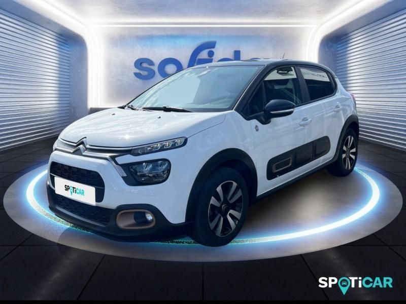 Blanc Utilisé 2023 Citroën C3 PureTech Citadine | 12 990 € (Prix juste) - Image 1/3