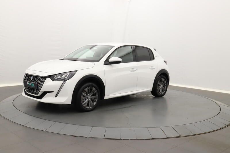 Blanc Utilisé 2021 Peugeot e-208 Style Citadine | 15 390 € (Bon prix) - Image 1/3