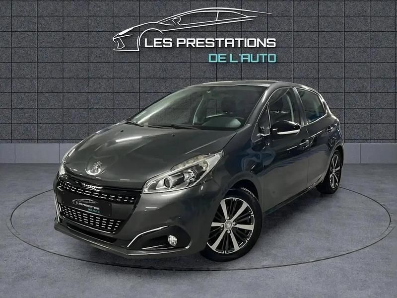 Gris Utilisé 2017 Peugeot 208 Style Citadine | 7 990 € (Prix juste) - Image 1/4