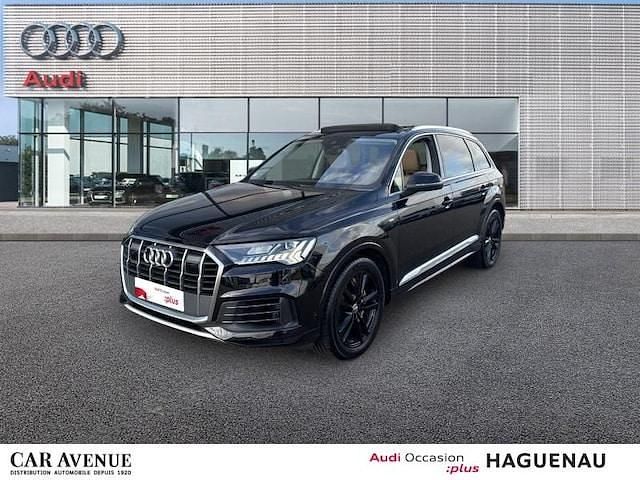Noir orca métallisé Utilisé 2021 Audi Q7 Advanced Plus SUV | 53 989 € (Super prix) - Image 1/4