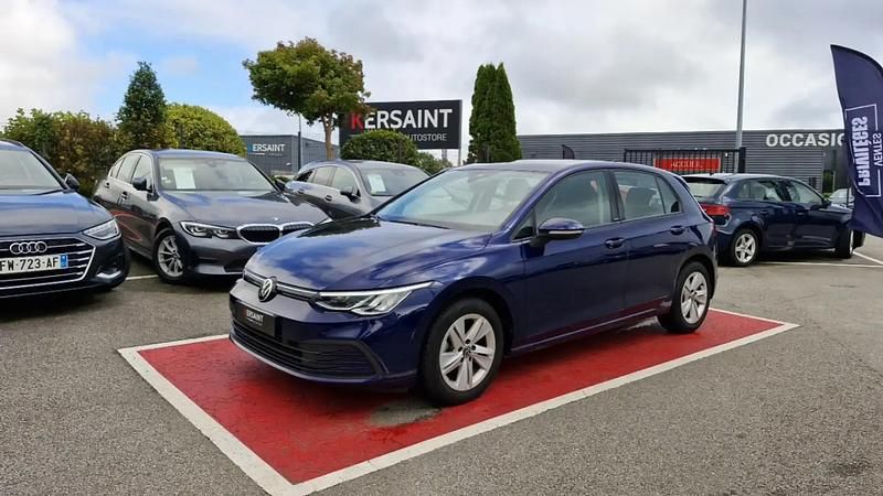 Bleu Utilisé 2021 VW Golf VIII Business Berline | 17 490 € (Prix assez cher) - Image 1/4