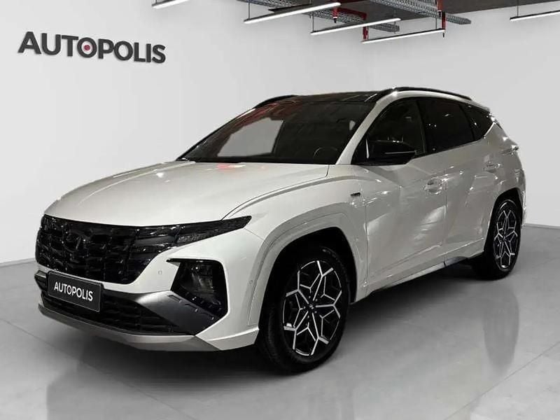 Blanc Occasion 2025 Hyundai Tucson N Line SUV | 49 220 € - Image 1/4
