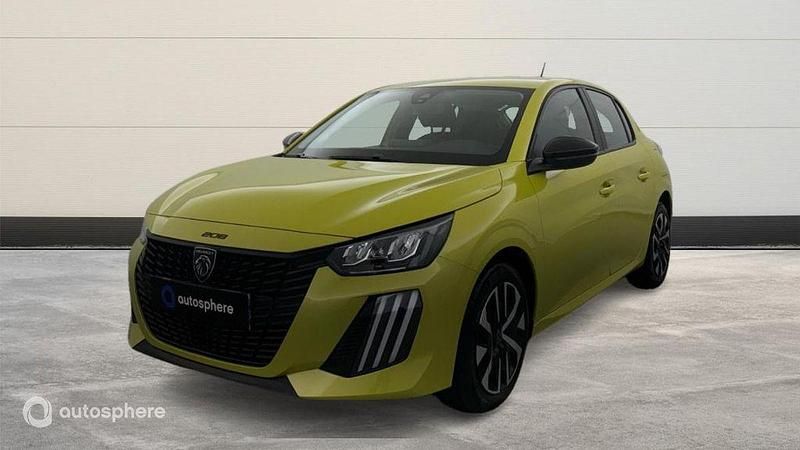 Jaune Nouvelle 2024 Peugeot 208 Active Citadine | 15 999 € (Bon prix) - Image 1/4