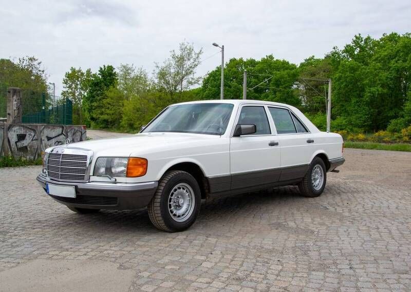 Blanc Utilisé 1985 Mercedes 280 SE Berline | 13 900 € - Image 1/4