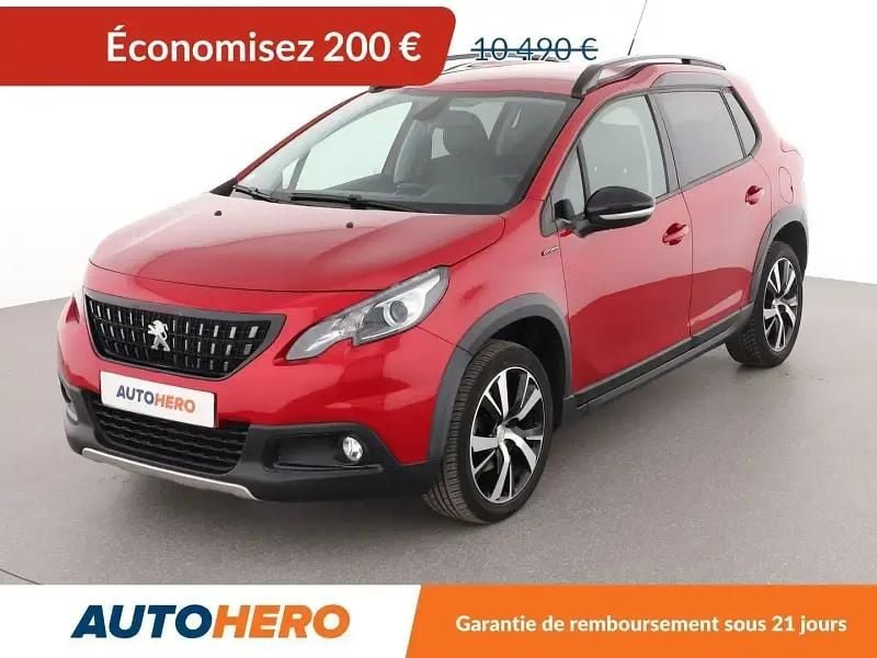 Rouge Utilisé 2017 Peugeot 2008 GT-line SUV | 10 290 € (Super prix) - Image 1/2
