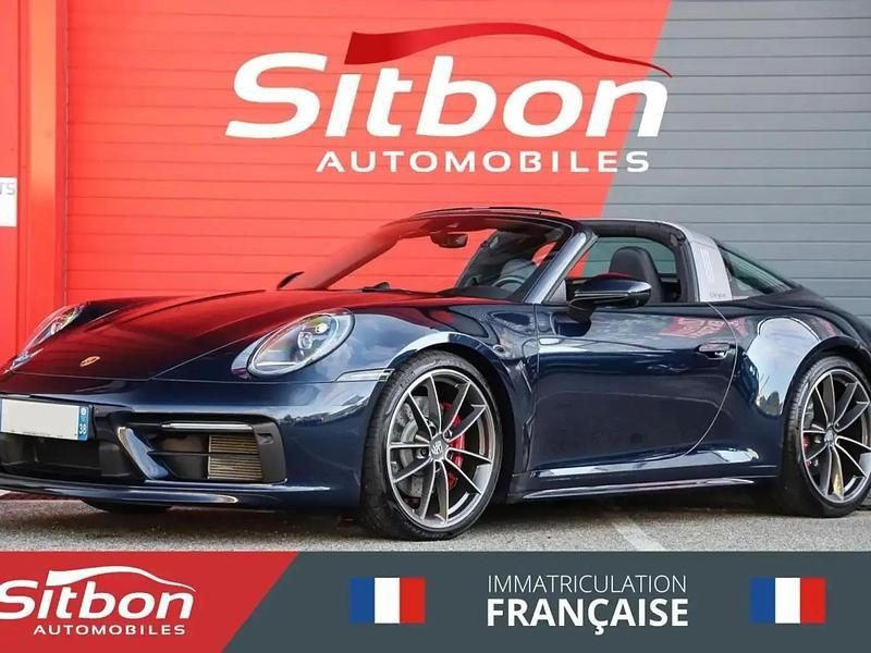 Bleu Utilisé 2020 Porsche 911 Targa 4S Cabriolet | 179 980 € - Image 1/4