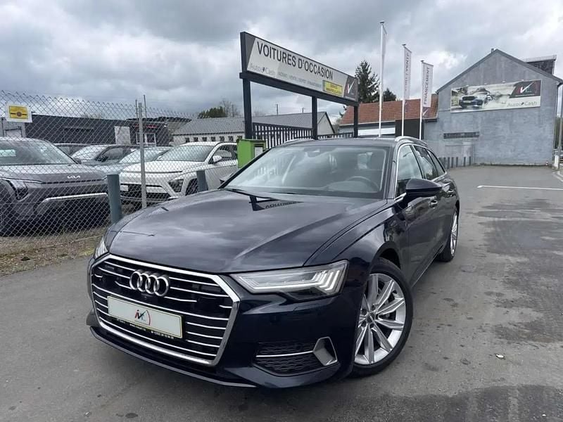 Bleu Utilisé 2019 Audi A6 Sport Break | 31 692 € (Bon prix) - Image 1/4