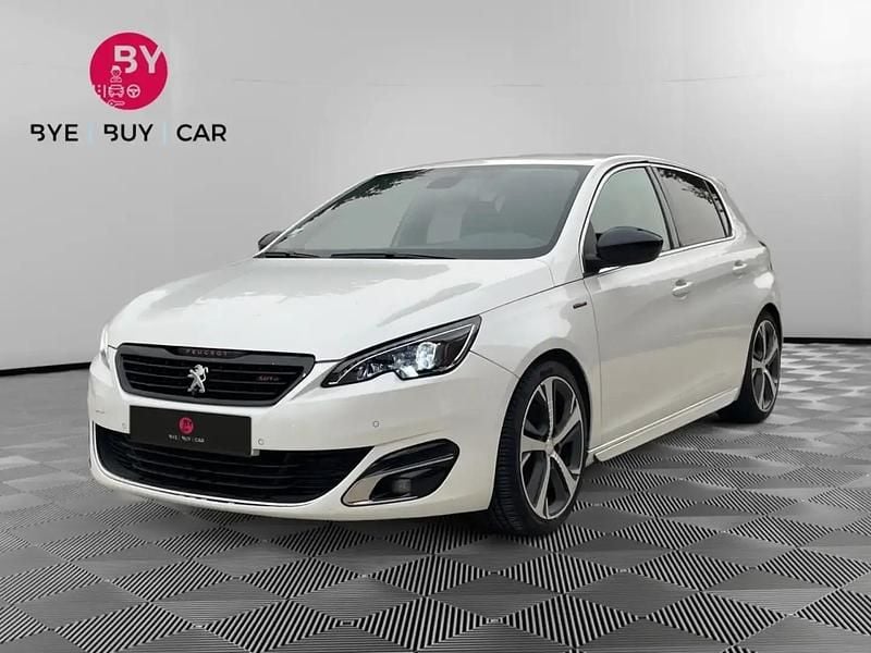 Blanc Occasion 2015 Peugeot 308 GT-line Berline | 9 990 € (Prix cher) - Image 1/4