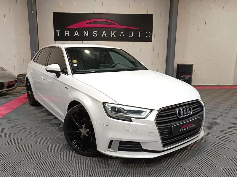 Blanc Utilisé 2018 Audi A3 S-Line | 15 990 € (Bon prix) - Image 1/4
