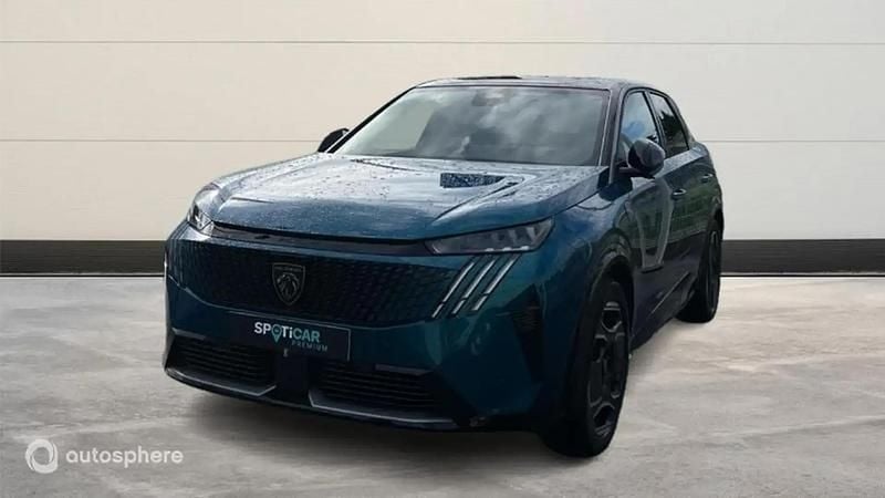 Bleu Occasion 2024 Peugeot e-3008 GT SUV | 29 999 € (Bon prix) - Image 1/4