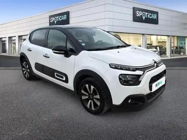 Occasion Citroën C3 PureTech 110 ch (80 kW) 2023 Blanc banquise (o)  noir perla nera Berline