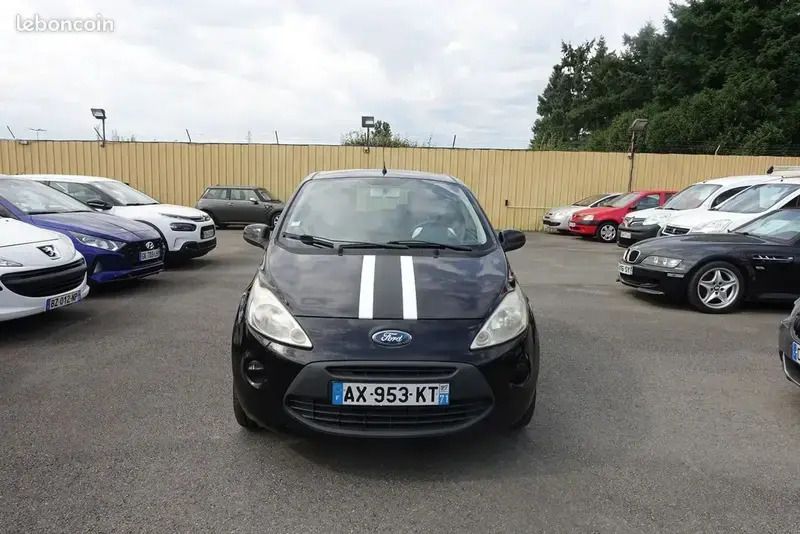 Noir Utilisé 2010 Ford Ka Titanium Citadine | 3 800 € (Super prix) - Image 1/4