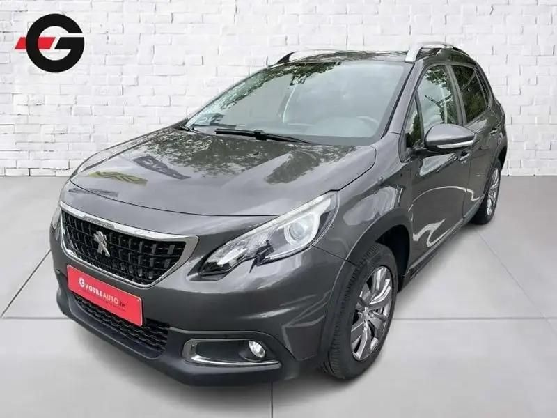 Gris Utilisé 2019 Peugeot 2008 Signature Sky SUV | 9 990 € (Super prix) - Image 1/4