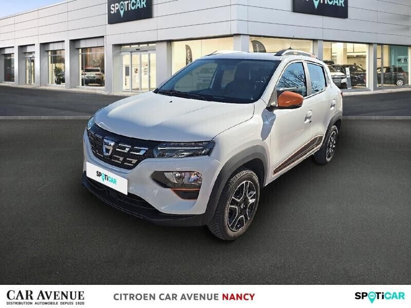Blanc kaolin Utilisé 2021 Dacia Spring Comfort Plus Citadine | 9 490 € (Prix juste) - Image 1/1