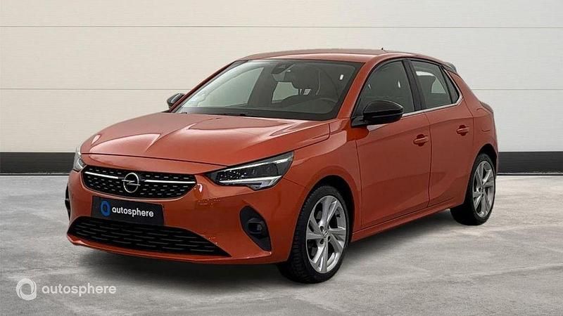 Orange Utilisé 2020 Opel Corsa Elegance Berline | 13 699 € (Prix juste) - Image 1/4