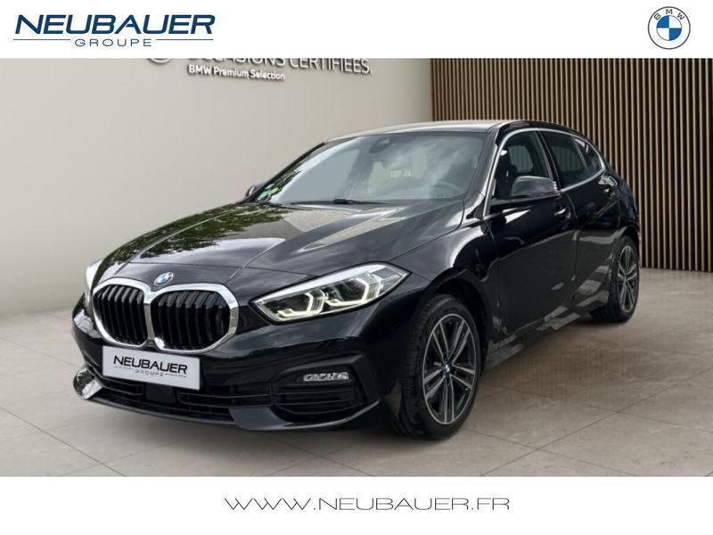 Saphirschwarz métallisé Utilisé 2019 BMW 116 Citadine | 21 990 € (Prix assez cher) - Image 1/4