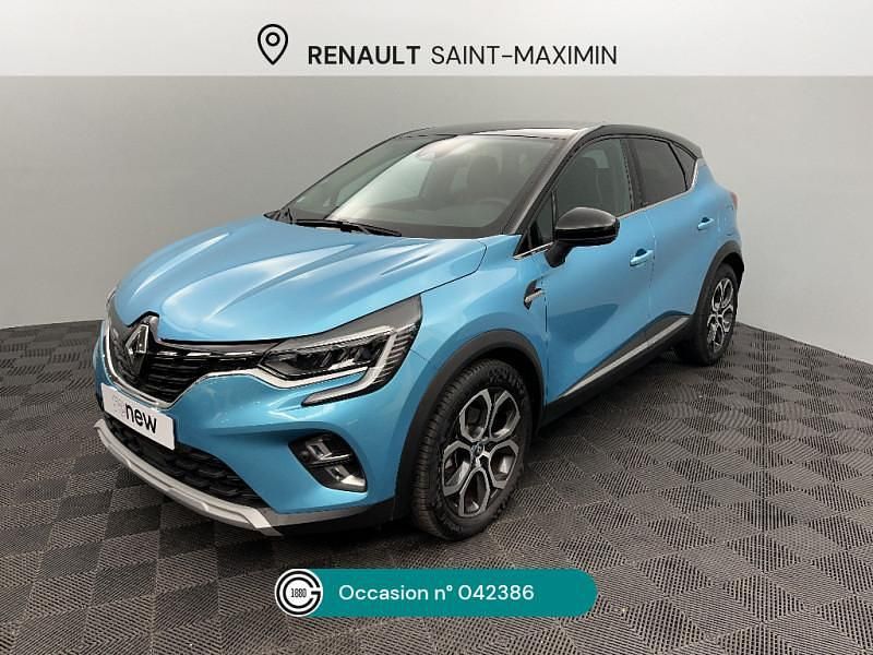 Bleu Utilisé 2020 Renault Captur Intens SUV | 17 990 € (Prix juste) - Image 1/4