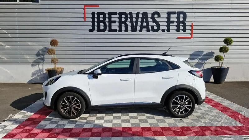 Blanc Utilisé 2021 Ford Puma Titanium Berline | 14 999 € (Prix juste) - Image 1/4