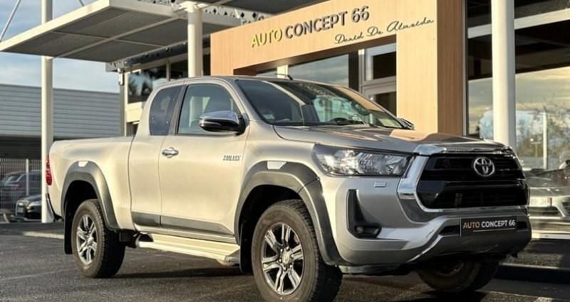 Occasion Toyota HiLux 205 ch (150 kW) 2021 Gris Pick-up