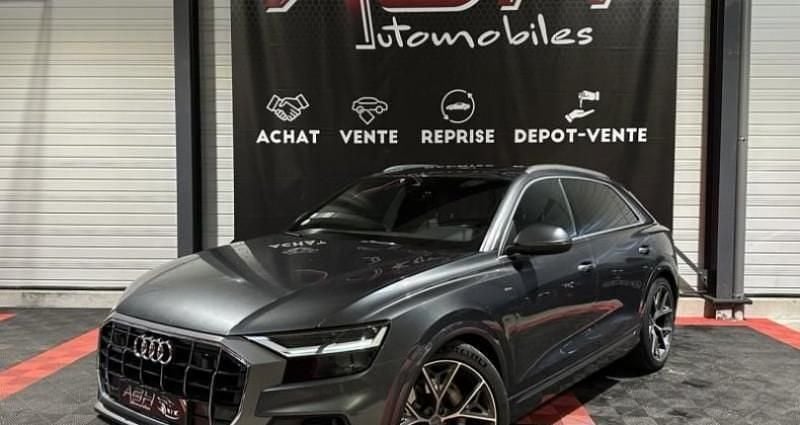 Gris Utilisé 2019 Audi Q8 S-Line SUV | 47 990 € (Super prix) - Image 1/4