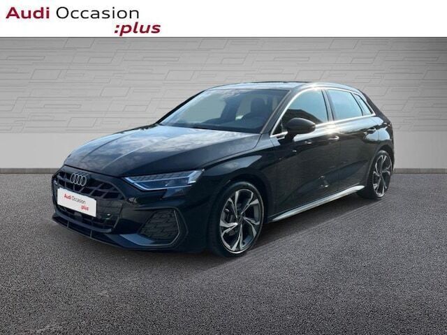 Noir mythic métallisé Utilisé 2025 Audi A3 S-Line | 38 390 € (Prix cher) - Image 1/4