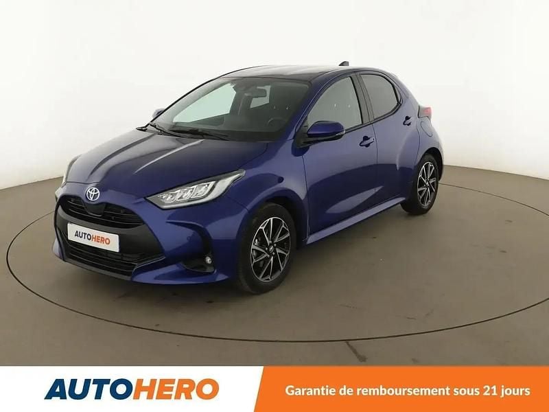 Bleu Occasion 2023 Toyota Yaris Design Citadine | 19 490 € (Prix juste) - Image 1/2