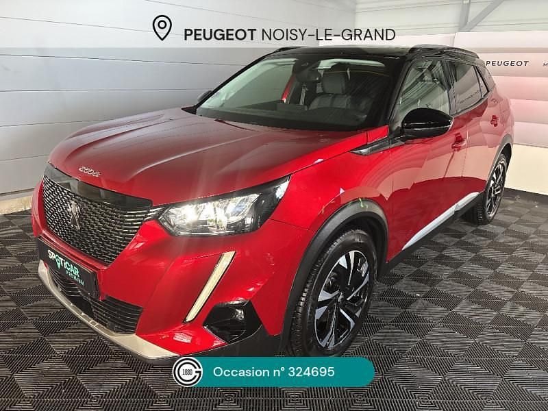 Rouge Utilisé 2022 Peugeot 2008 Allure SUV | 17 880 € (Prix juste) - Image 1/4
