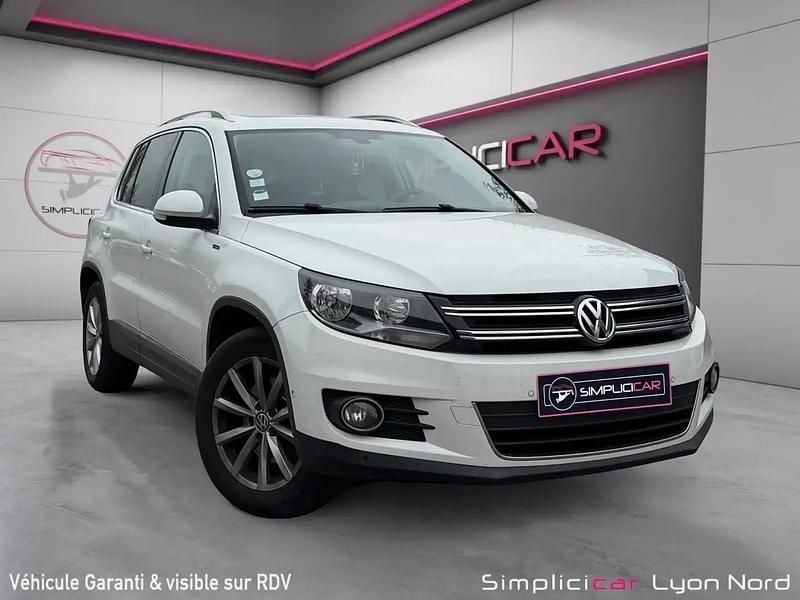 Blanc Utilisé 2015 VW Tiguan LOUNGE SUV | 10 780 € (Bon prix) - Image 1/4