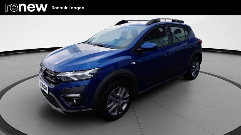 Bleu Utilisé 2022 Dacia Sandero Comfort Citadine | 14 250 € (Prix juste) - Image 1/4