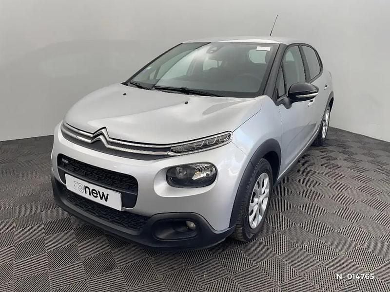 Gris Utilisé 2017 Citroën C3 Feel Citadine | 8 990 € (Prix assez cher) - Image 1/4