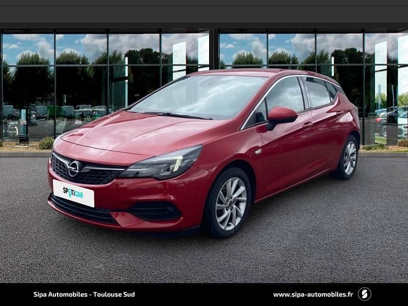 Rouge Utilisé 2021 Opel Astra Business Berline | 12 990 € (Prix juste) - Image 1/4