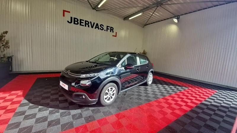 Noir Utilisé 2019 Citroën C3 Business Class Citadine | 9 690 € (Prix juste) - Image 1/4