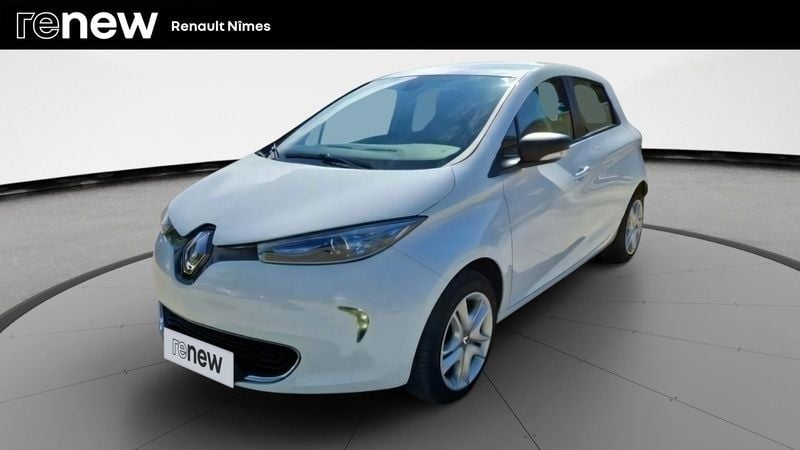 Blanc Utilisé 2018 Renault Zoe Zen Citadine | 4 999 € (Super prix) - Image 1/4