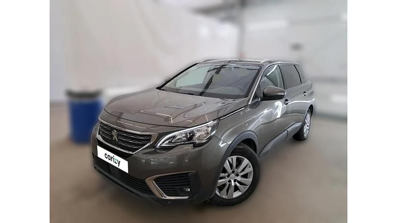 Vert Utilisé 2019 Peugeot 5008 Business-Line Monospace | 17 490 € (Super prix) - Image 1/4