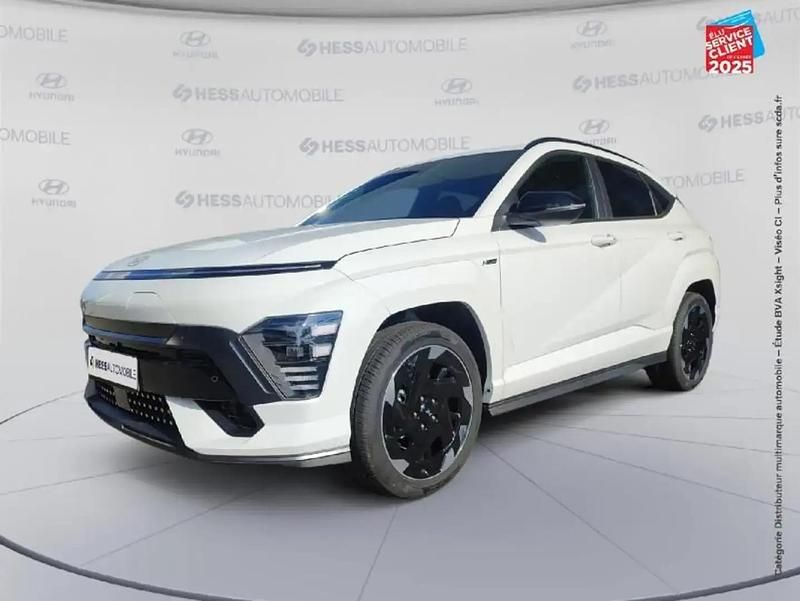 Blanc Occasion 2025 Hyundai Kona N Line SUV | 36 999 € (Prix cher) - Image 1/4
